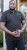 D555 RAUL AOP Jersey Polo With Jacquard Collar, Ribs And Chest Pocket Black - Polo krekli - Polo krekli - 2XL-8XL