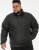 D555 Rudy Showerproof Fleece Lined Jacket With Packaway Hood - Black - Jakas & Lietus apģērbs - Jakas - 2XL-12XL