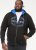 D555 LINGARD Full Zip Hoody With Original Chest Print Black - Džemperi un džemperi ar kapuci - Džemperi - 2XL-14XL