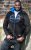 D555 LINGARD Full Zip Hoody With Original Chest Print Black - Džemperi un džemperi ar kapuci - Džemperi - 2XL-14XL