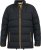 D555 CRISTIANO Puffer Jacket With Binding On Cuffs And Embroidery Badge On Sleeve Black - Jakas & Lietus apģērbs - Jakas - 2XL-12XL