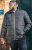 D555 CRISTIANO Puffer Jacket With Binding On Cuffs And Embroidery Badge On Sleeve Black - Jakas & Lietus apģērbs - Jakas - 2XL-12XL