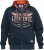 D555 HAMILTON Full Zip Hoody With Authentic 1996 Chest Print Denim - Džemperi un džemperi ar kapuci - Džemperi - 2XL-14XL
