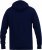 D555 IRVIN Full Zip Jacquard Hoody With Chest Embroidery Navy - Džemperi un džemperi ar kapuci - Džemperi - 2XL-14XL