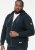 D555 IRVIN Full Zip Jacquard Hoody With Chest Embroidery Navy - Džemperi un džemperi ar kapuci - Džemperi - 2XL-14XL