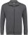 Adamo Athen Sweat Jacket with Full Zipper Charcoal - Džemperi un džemperi ar kapuci - Džemperi - 2XL-14XL