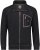 Adamo Manuel Sweatshirt with Zipper Black - Džemperi un džemperi ar kapuci - Džemperi - 2XL-14XL