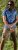 D555 Hartlepool Short Sleeve Vintage Car AOP Stretch Shirt Blue - Krekli - Krekli - 2XL-8XL