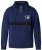 D555 Sergio Half Zip Hoodie Navy - Džemperi un džemperi ar kapuci - Džemperi - 2XL-14XL