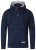 D555 Lorenzo Half zip Hoodie Navy - Džemperi un džemperi ar kapuci - Džemperi - 2XL-14XL
