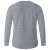D555 Plato Long Sleeve T-shirt Grey - T-krekli - T-krekli - 2XL-14XL