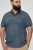 D555 Woolwich AOP Polo Shirt With Ribbed Collar Blue - Polo krekli - Polo krekli - 2XL-8XL