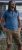 D555 Woolwich AOP Polo Shirt With Ribbed Collar Blue - Polo krekli - Polo krekli - 2XL-8XL