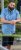 D555 Torquay AOP Short Sleeve Button Down Collar Shirt Blue Wave - Krekli - Krekli - 2XL-8XL