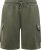 D555 Wigan 1 Elasticated Waist Fleece Cargo Shorts Khaki - Sporta bikses un šorti - Sporta bikses un Sporta šorti - 2XL-12XL