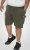 D555 Wigan 1 Elasticated Waist Fleece Cargo Shorts Khaki - Sporta bikses un šorti - Sporta bikses un Sporta šorti - 2XL-12XL
