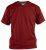 D555 Flyers Crew Neck T-krekls Sarkans - T-krekli - T-krekli - 2XL-14XL