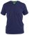 D555 Signature T-krekls ar V-veida Izgriezumu Tumši Zils - T-krekli - T-krekli - 2XL-14XL