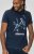 D555 Cameron Official Terminator Printed Crew Neck T-Shirt Dark Navy - T-krekli - T-krekli - 2XL-14XL