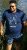 D555 Cameron Official Terminator Printed Crew Neck T-Shirt Dark Navy - T-krekli - T-krekli - 2XL-14XL