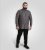 D555 Wakefield Long Sleeve AOP Guitar Printed Shirt Grey - Krekli - Krekli - 2XL-8XL