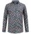 D555 Wakefield Long Sleeve AOP Guitar Printed Shirt Grey - Krekli - Krekli - 2XL-8XL