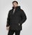 D555 Wolverhampton Quilted Padded Jacket with Hood Black - Jakas & Lietus apģērbs - Jakas - 2XL-12XL