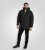 D555 Wolverhampton Quilted Padded Jacket with Hood Black - Jakas & Lietus apģērbs - Jakas - 2XL-12XL