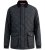 D555 Harborough Quilted Jacket with Corduroy Collar Black - Jakas & Lietus apģērbs - Jakas - 2XL-12XL
