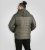 D555 Northfield hybrid soft shell stepēta jaka ar kapuci khaki - Jakas & Lietus apģērbs - Jakas - 2XL-12XL