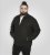 D555 Epsom Harrington Jacket with Zip Through Collared Melton Black - Jakas & Lietus apģērbs - Jakas - 2XL-12XL