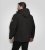 D555 Fretwell Padded Softshell Jacket with Detachable Hood Black - Jakas & Lietus apģērbs - Jakas - 2XL-12XL