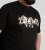 D555 Ginza Tokyo with Dragon Crew Neck T-shirt Black - T-krekli - T-krekli - 2XL-14XL