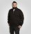D555 Russel Fleece Sweatshirt with Chest Embroidery Black - Džemperi un džemperi ar kapuci - Džemperi - 2XL-14XL