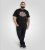 D555 Dewsbury Skeleton On Bike Crew Neck T-Shirt Black TALL SIZE - VĪRIEŠU APĢĒRBS MT-6XLT - Apģērbs gariem vīriešiem