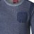 D555 Bryson Crewneck Sweater with Pocket Navy - Džemperi un džemperi ar kapuci - Džemperi - 2XL-14XL