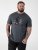 D555 Craig Gorilla Biker T-krekls ar Apdruku Tumši Pelēks - T-krekli - T-krekli - 2XL-14XL