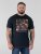 D555 Otto Official Pink Floyd 50th Anniversary T-krekls ar Apdruku Tumši Zils - T-krekli - T-krekli - 2XL-14XL