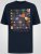 D555 Otto Official Pink Floyd 50th Anniversary T-krekls ar Apdruku Tumši Zils - T-krekli - T-krekli - 2XL-14XL