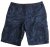 D555 Panther Hawaiian Leaf Ao Print Stretch Chino Shorts - Šorti - Šorti - W40-W60