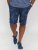 D555 Panther Hawaiian Leaf Ao Print Stretch Chino Shorts - Šorti - Šorti - W40-W60