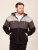 D555 Fitzgerald Zip Through Hoody With Cut & Sew Panels Melna - Džemperi un džemperi ar kapuci - Džemperi - 2XL-14XL