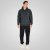 Double Outfitters MTOP-1160 Džemperis ar kapuci un rāvējslēdzēju Tumši zaļa - Džemperi un džemperi ar kapuci - Džemperi - 2XL-14XL