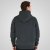 Double Outfitters MTOP-1160 Džemperis ar kapuci un rāvējslēdzēju Tumši zaļa - Džemperi un džemperi ar kapuci - Džemperi - 2XL-14XL