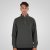 Double Outfitters MTOP-1163 Džemperis ar pusrāvējslēdzēju Haki - Džemperi un džemperi ar kapuci - Džemperi - 2XL-14XL