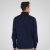 Double Outfitters MTOP-1163 Džemperis ar pusrāvējslēdzēju Tumši zila - Džemperi un džemperi ar kapuci - Džemperi - 2XL-14XL