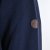 Double Outfitters MTOP-1163 Džemperis ar pusrāvējslēdzēju Tumši zila - Džemperi un džemperi ar kapuci - Džemperi - 2XL-14XL