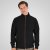 Double Outfitters SEL-1168 Džemperis ar rāvējslēdzēju Melna - Džemperi un džemperi ar kapuci - Džemperi - 2XL-14XL