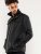 D555 Fargo Five Pocket Jacket With Ribbed Neck and Inner Quilting Black - Jakas & Lietus apģērbs - Jakas - 2XL-12XL