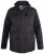 D555 Fargo Five Pocket Jacket With Ribbed Neck and Inner Quilting Black - Jakas & Lietus apģērbs - Jakas - 2XL-12XL